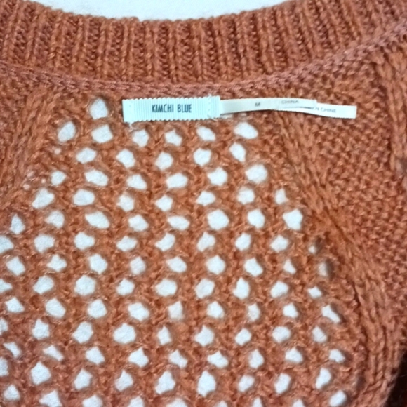 Anthropologie Oversized Mohair Knit Sweater by Kimchi Blue - Picture 9 of 11